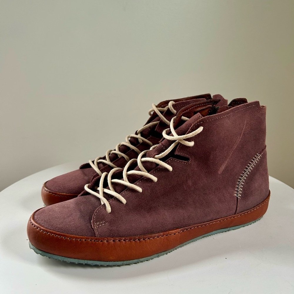 Sergio Tomani Ankle Boots Suede Lace Up Size 40